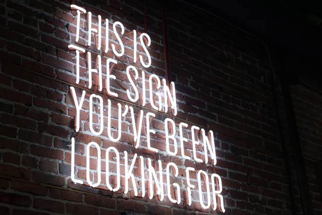 This is the sign you have been looking for UK Graphhic design